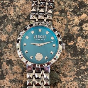 Versus Versace stainless steel bracelet watch